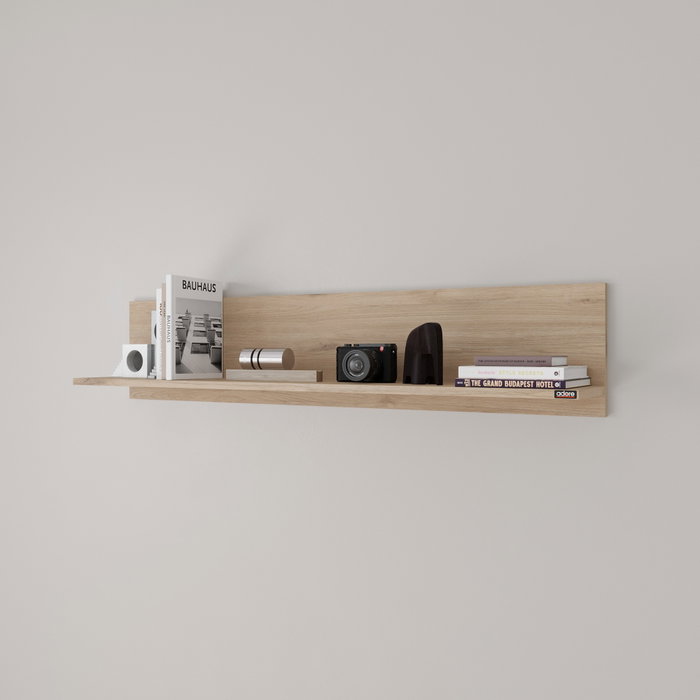Hanah Home Estantería de Pared Raf-11-Ff-1 en Roble